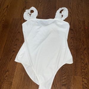 American Threads white bodysuit size large